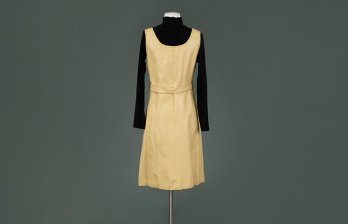Image of Leather jumper, worn by Olive Smith, 1960s